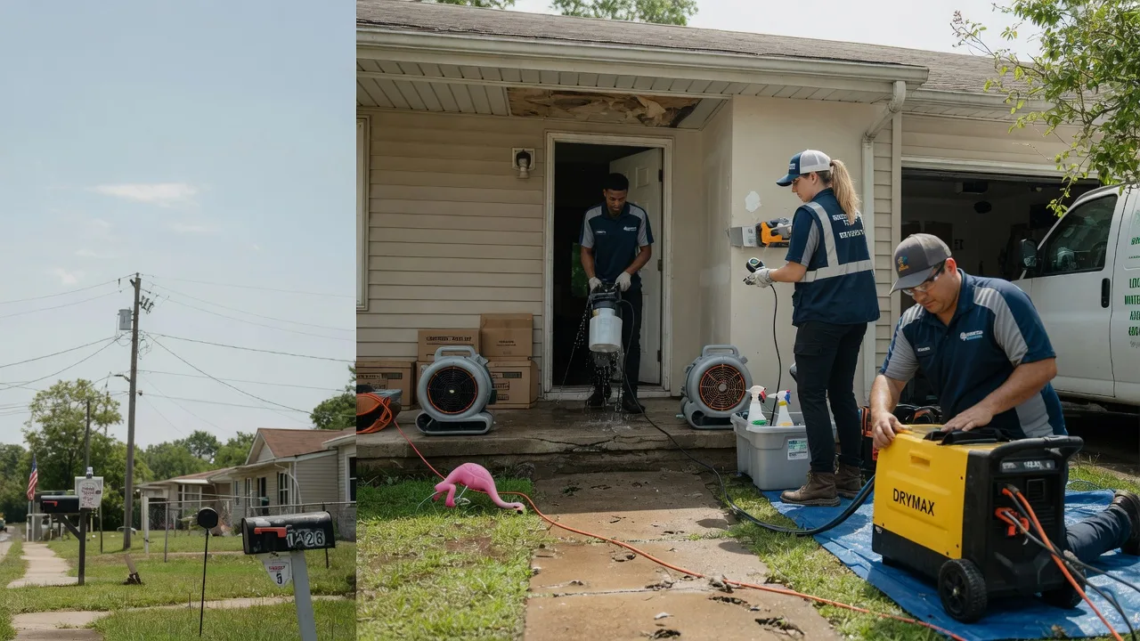 Storm Damage Water Removal in Cookson, OK near me